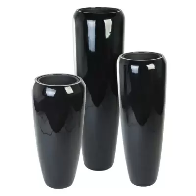 Цветочный горшок Pmlac-black Vase Цветочный горшок Pmlac-black Vase