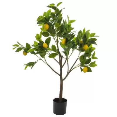 Лимон искусственное дерево