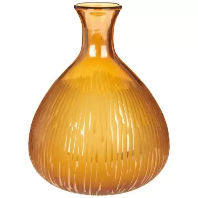 Стеклянная ваза Скрипач