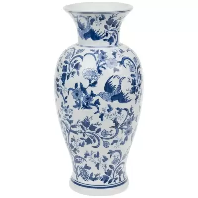 Керамическая ваза Шинуазри Blue Керамическая ваза Шинуазри Blue