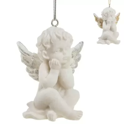 Елочная игрушка Ангел-мальчик