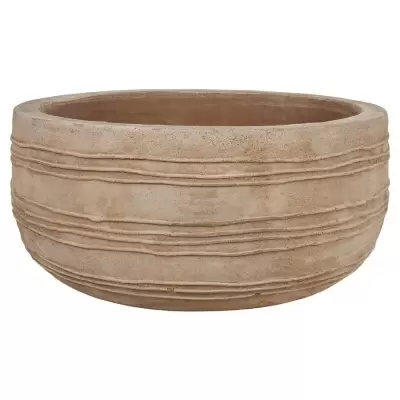 Горшок из глины Аnterra Rib Round