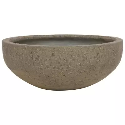 Большой цветочный горшок Plain stone Round