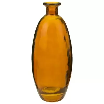 Стеклянная ваза бутылочная Грауле