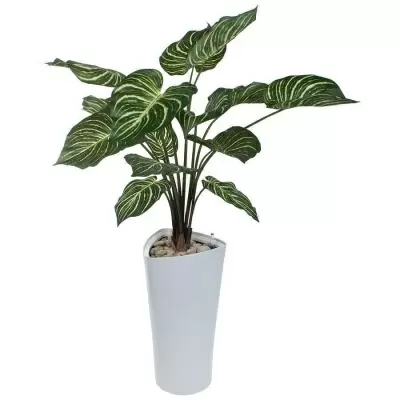 Растение искусственное Калатея в горшке Crater Silk