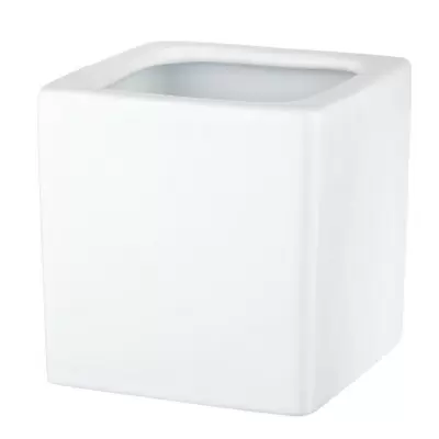 Керамическое прямоугольное кашпо Hyacinth