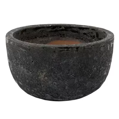 Горшок для цветов S-black Round