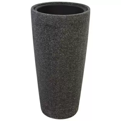 Высокий вазон Rock-gray  Высокий вазон Rock-gray