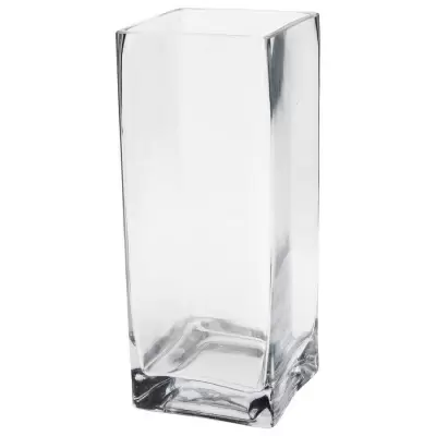 Ваза стеклянная Квадратная