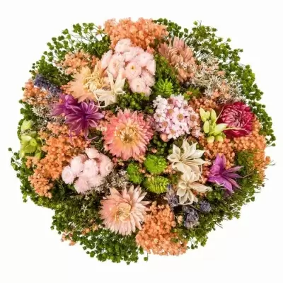 Стабилизированный букет Фантазия розовый