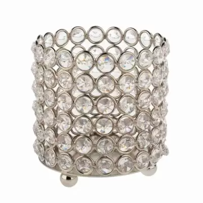 Подсвечник со стразами декоративный