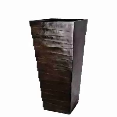 Высокий вазон Zigzag 