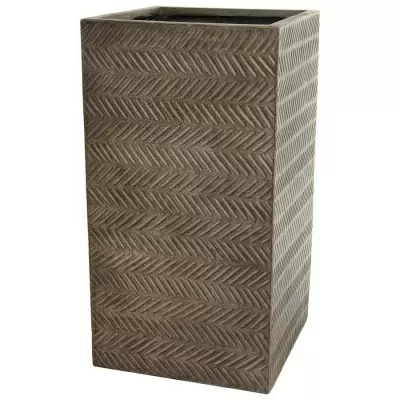 Высокий горшок Fossil wood Column