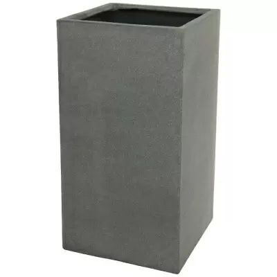 Высокий горшок Plain rough Column