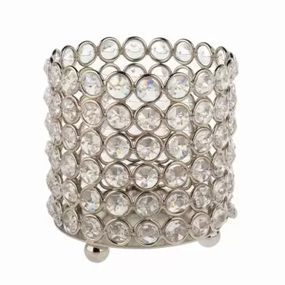 Подсвечник со стразами декоративный