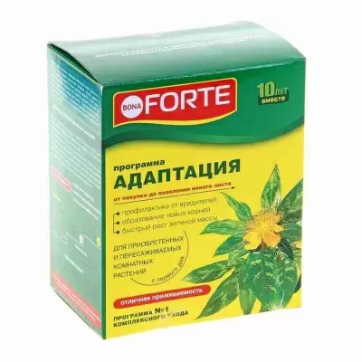 Удобрение Программа ухода Адаптация Удобрение Программа ухода Адаптация