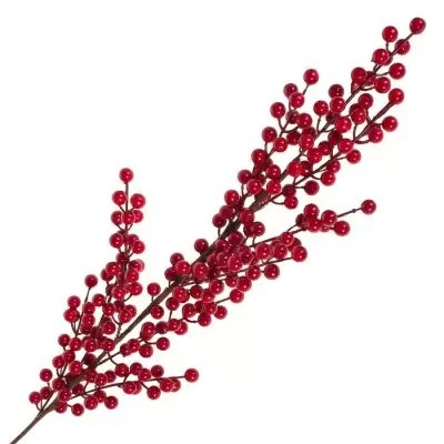 Ветка ягодная искусственная, длинная