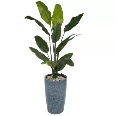 Растение искусственное Стрелиция в горшке Vase Stone