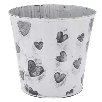 Металлическая ваза Ведерко