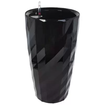 Пластиковое кашпо с автополивом Vase Rib
