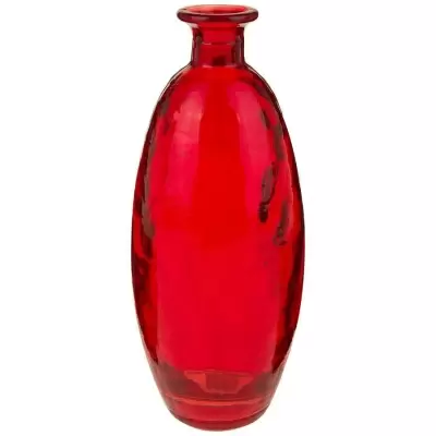 Стеклянная ваза бутылочная Грауле