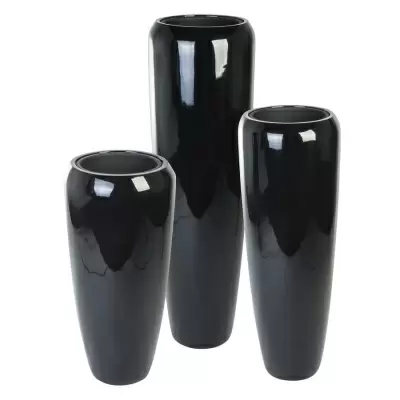 Цветочный горшок Pmlac-black Vase Цветочный горшок Pmlac-black Vase