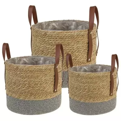 Набор плетеных кашпо Wiki