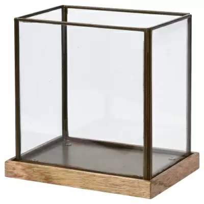 Флорариум стеклянный на подставке 