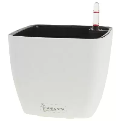 Пластиковое кашпо с автополивом Square Matt