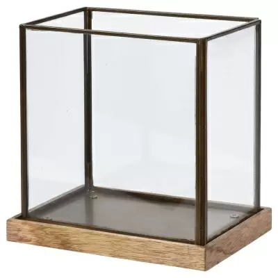 Флорариум стеклянный на подставке 