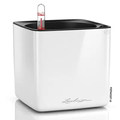 Кашпо Lechuza Cube Glossy