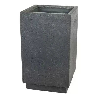 Высокий горшок Sandy black Column