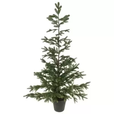 Ель искусственная в кашпо