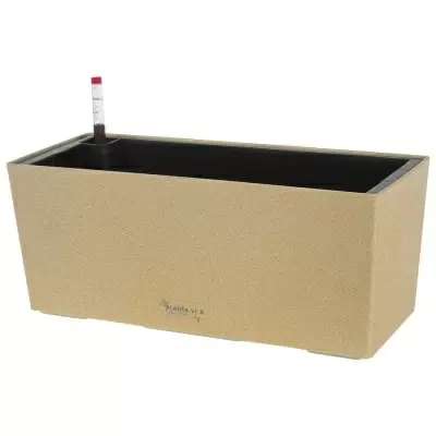 Пластиковое кашпо с автополивом Balcony Stone