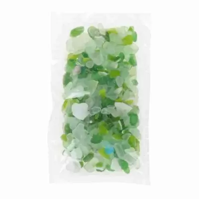 Стеклянная крошка зеленая Стеклянная крошка зеленая