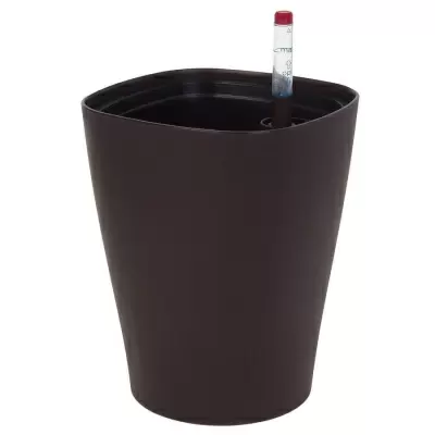 Пластиковое кашпо с автополивом Crater Matt