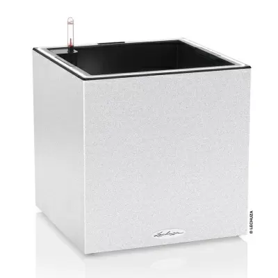 Кашпо Lechuza Canto Stone LED low