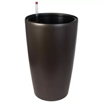 Пластиковое кашпо с автополивом Vase Silk