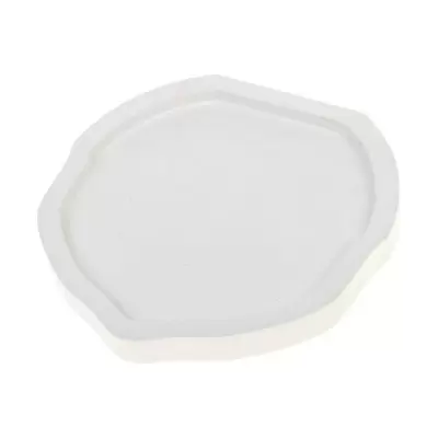 Поддон под белый цветочный горшок