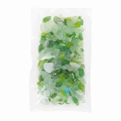 Стеклянная крошка зеленая Стеклянная крошка зеленая