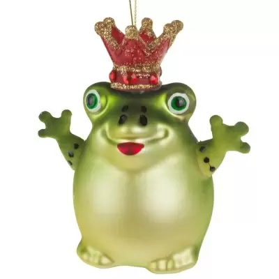 Елочная игрушка Лягушка