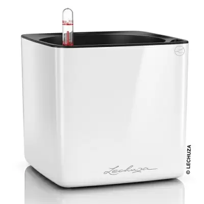 Кашпо Lechuza Cube Glossy