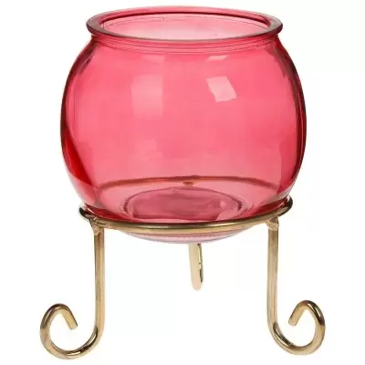 Подсвечник Розовый