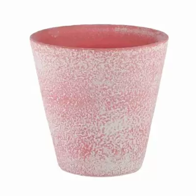 Керамическое кашпо Pink fury