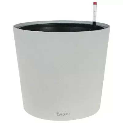 Пластиковое кашпо с автополивом Cylinder Stone