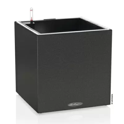 Кашпо Lechuza Canto Stone LED low