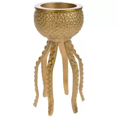 Кашпо металлическое Осьминог