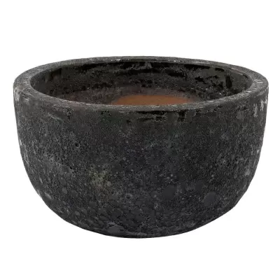 Горшок для цветов S-black Round