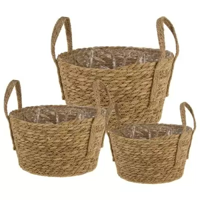 Набор плетеных кашпо Алия