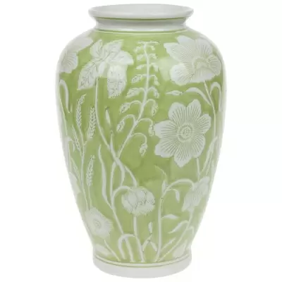 Керамическая ваза Шинуазри Green Керамическая ваза Шинуазри Green
